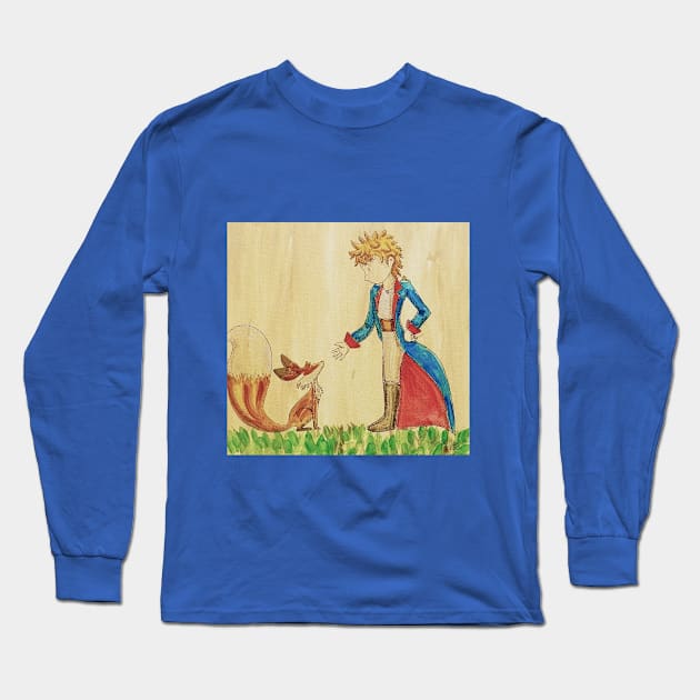 Best Friendship Long Sleeve T-Shirt by Polette Color